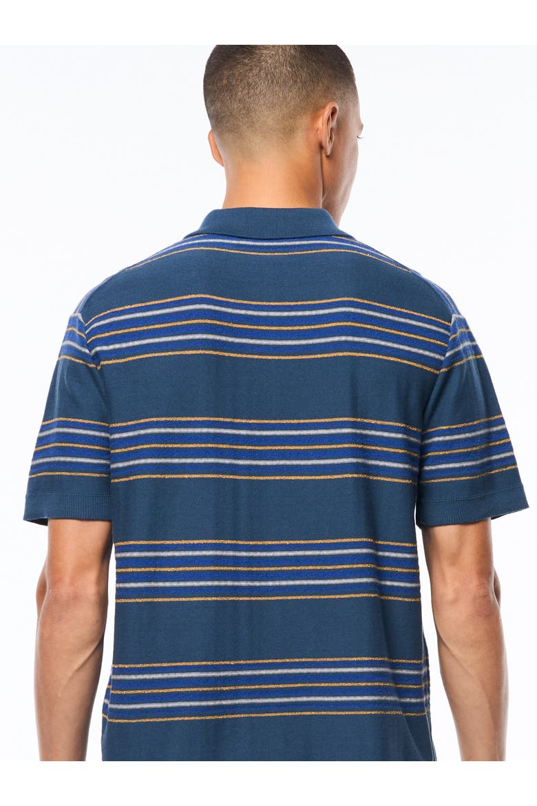 Fausto Sweater Polo, Alternate, color, KEY LARGO