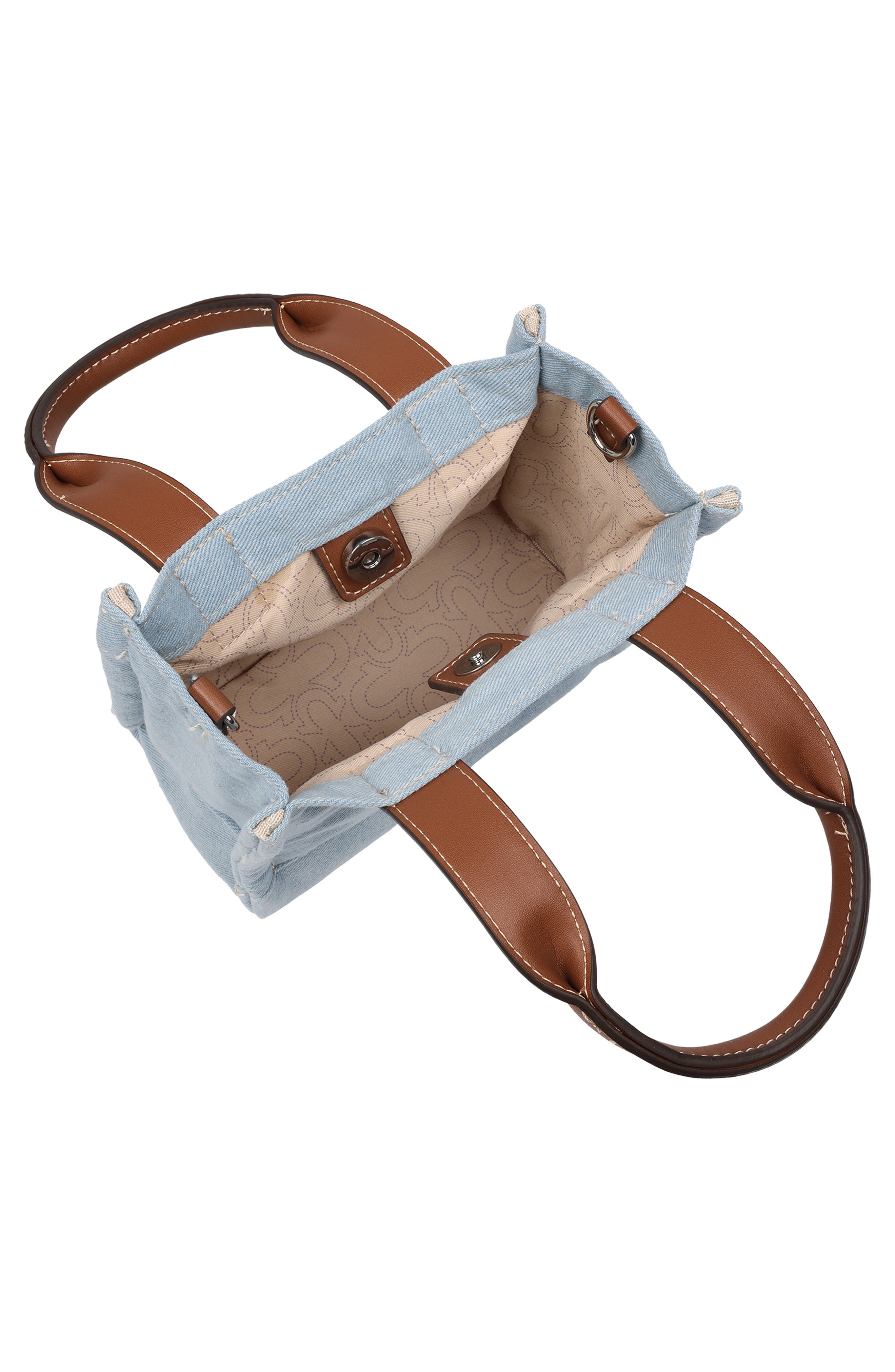 True Religion Retro Horseshoe Crossbody Bag, Alternate, color, Denim