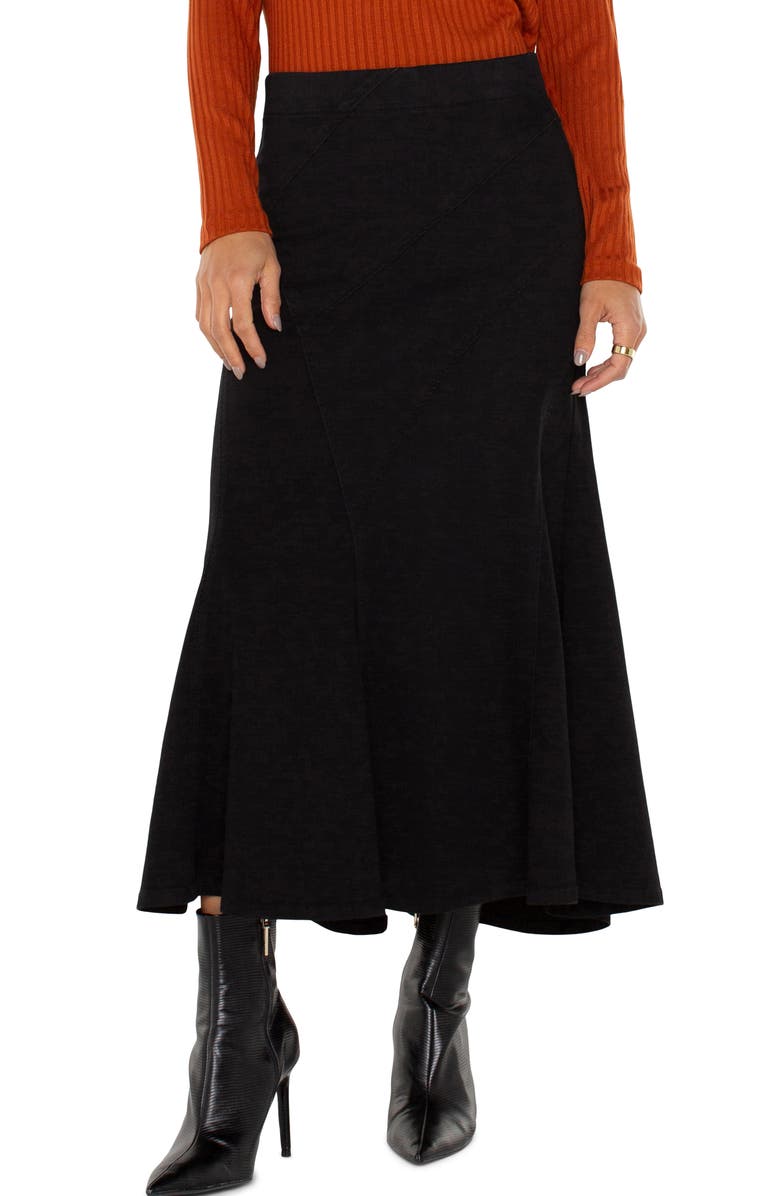Liverpool Diagonal Seam Maxi Skirt, Main, color,