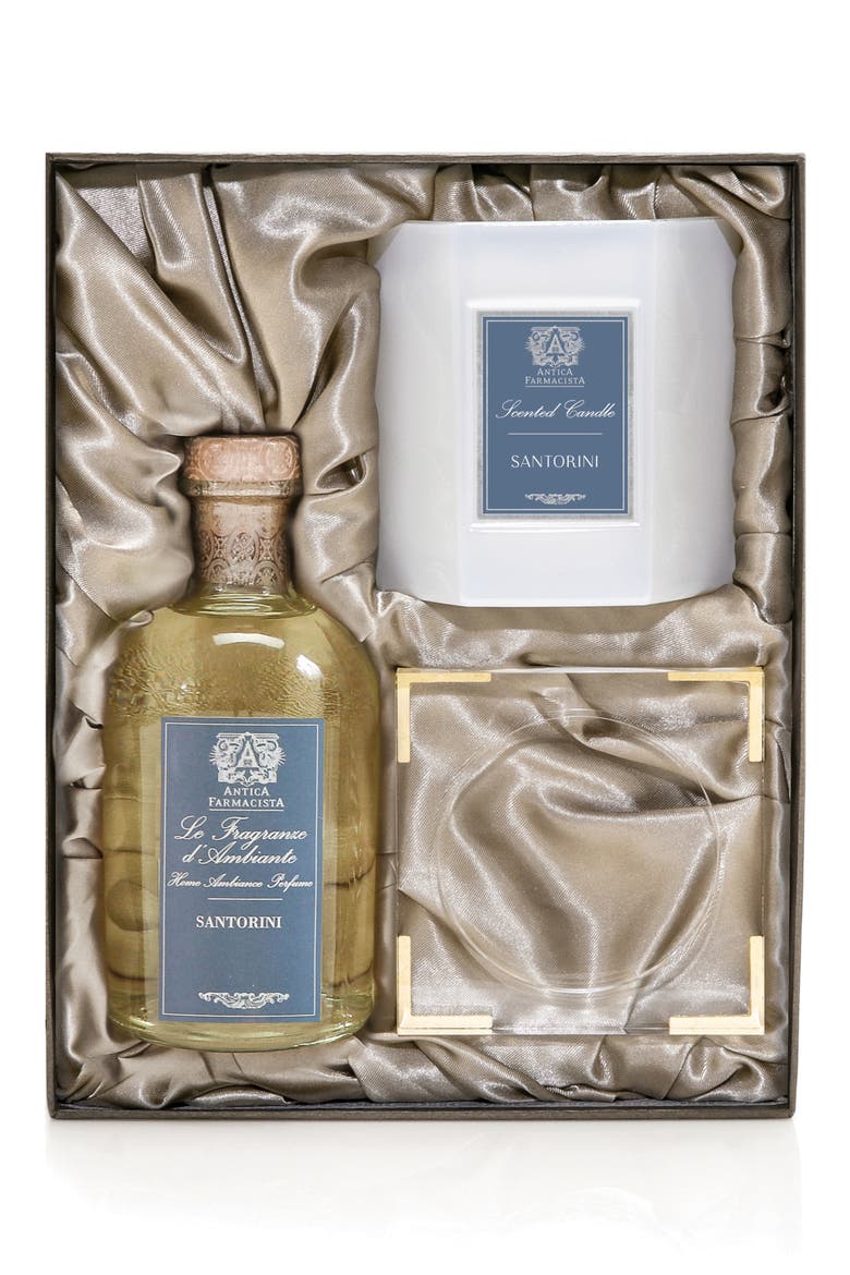 Santorini 3-Piece Home Ambiance Gift Set, Main, color, NO COLOR