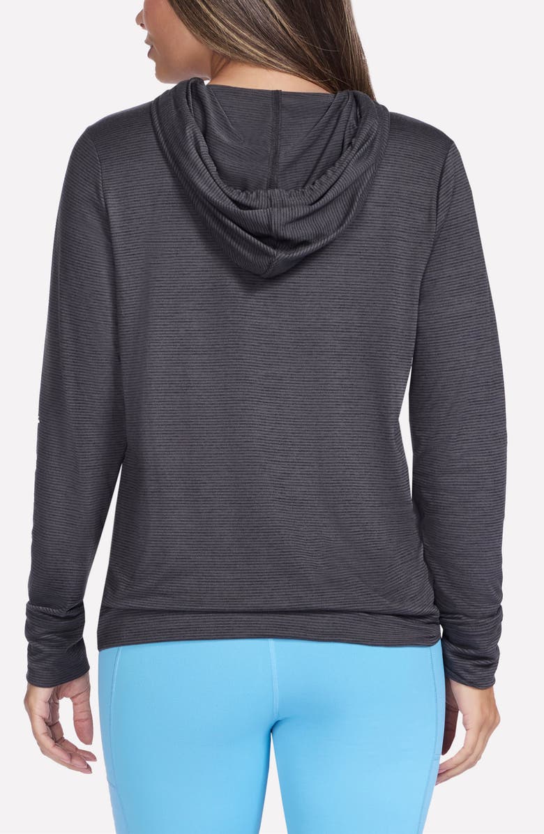 SKECHERS GO DRI<sup>®</sup> SWIFT Hoodie, Alternate, color, Black-Black