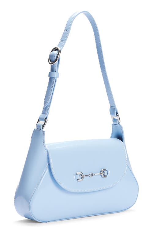SAM EDELMAN SAM EDELMAN LORAINE FLAP LEATHER SHOULDER BAG