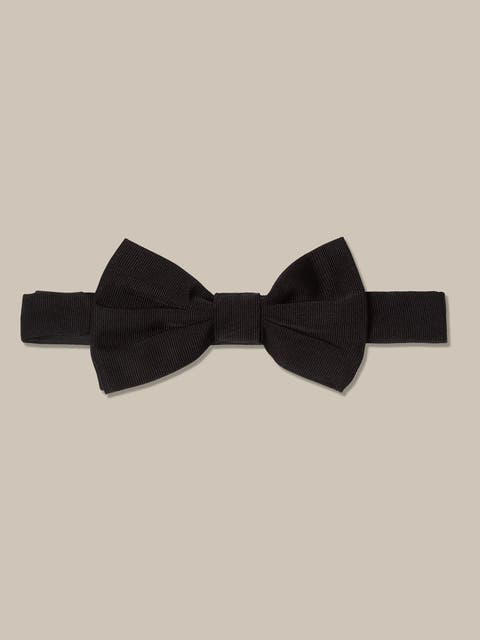 Walter Silk Grosgrain Pre-tied Bow Tie