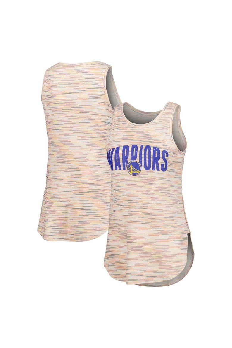 Women's Concepts Sport White Golden State Warriors Sunray Tank Top, Main, color, White