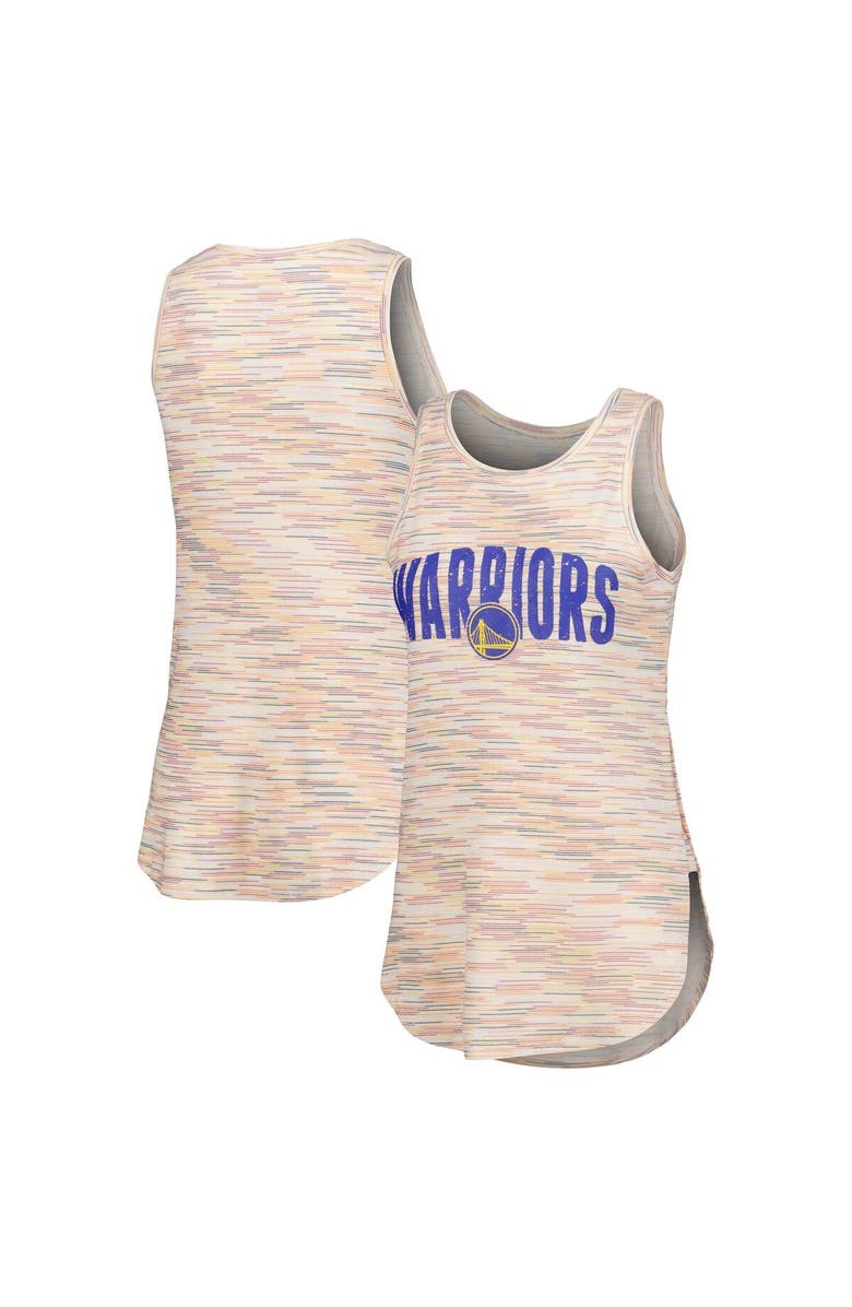 CONCEPTS SPORT Women's Concepts Sport White Golden State Warriors Sunray Tank Top, Main, color, White