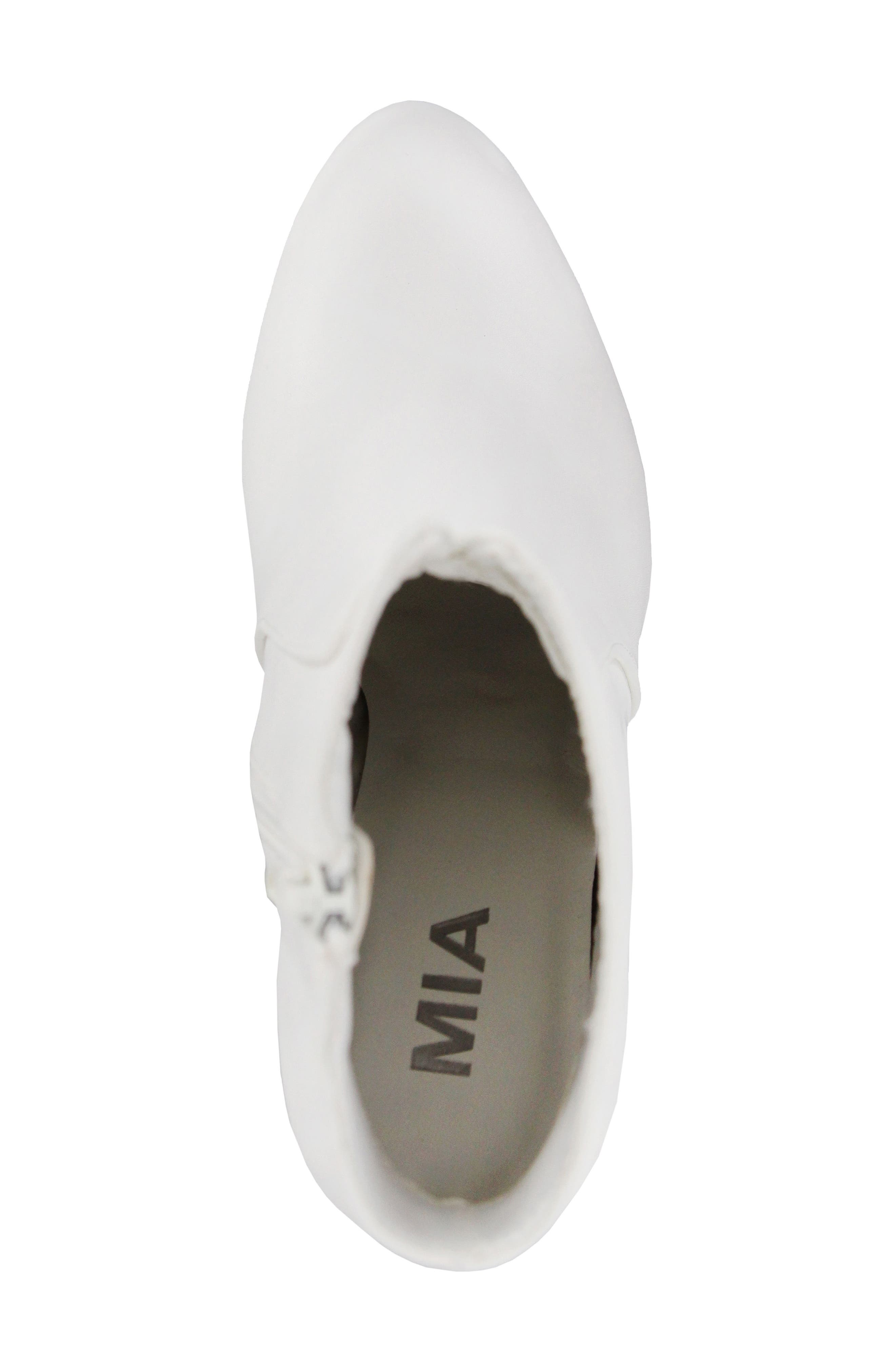 Rosebud Bootie, Alternate, color, WHITE
