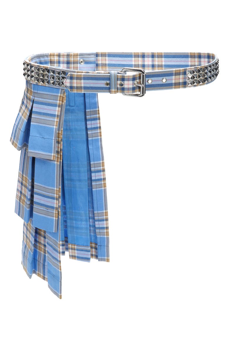 Collina Strada Lizzie Plaid Cotton Flannel Kilt Belt, Main, color,