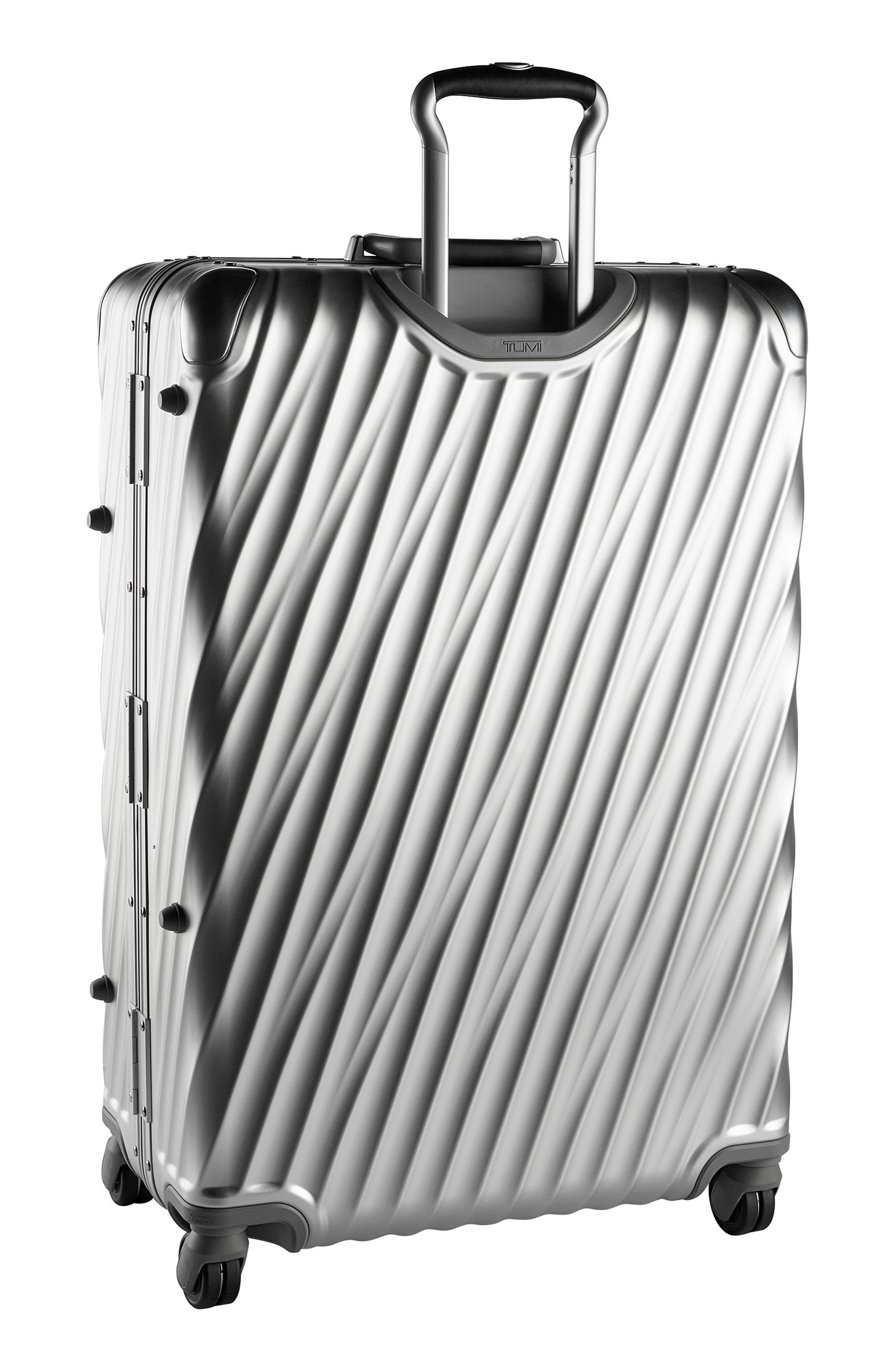 TUMI 19 Degree Aluminum Large Checked Luggage, Alternate, color, Silver