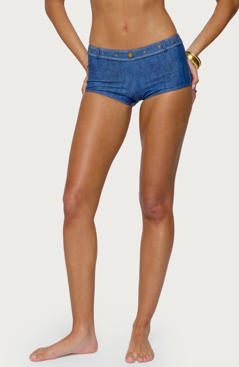 Agnes Boyshort Bikini Bottoms