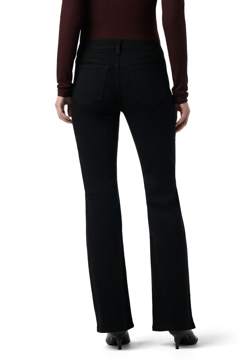 Mid Rise Bootcut Jeans, Alternate, color, BLACK RINSE