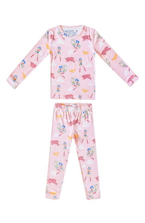 Wonder Woman Fitted Two-Piece Pajamas (Baby)