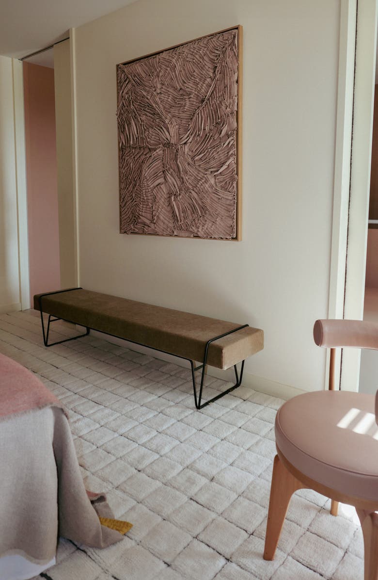 Lorena Canals Woolable Mosaic Washable Wool Rug, Alternate, color, Natural