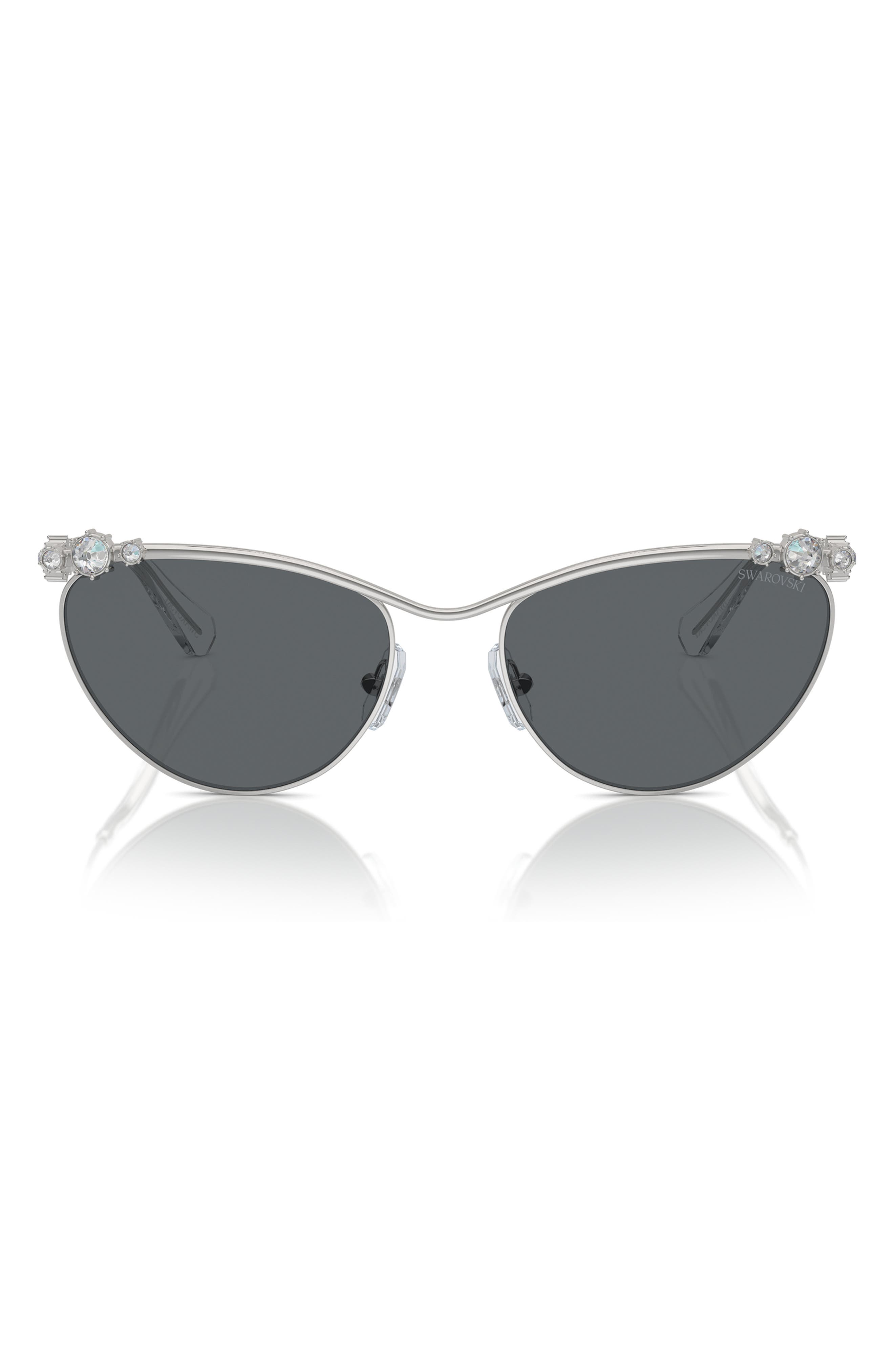 Swarovski 58mm Cat Eye Sunglasses