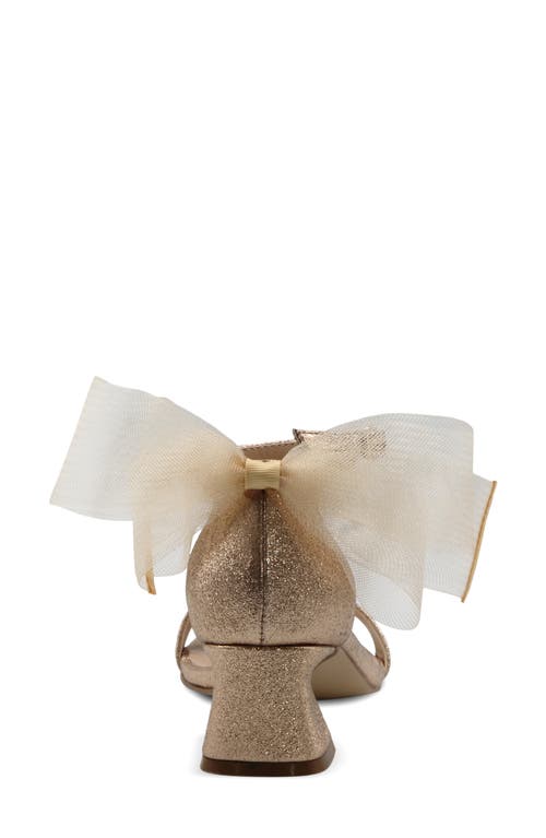 Charles David Riley Ankle Strap Sandal In Champagne