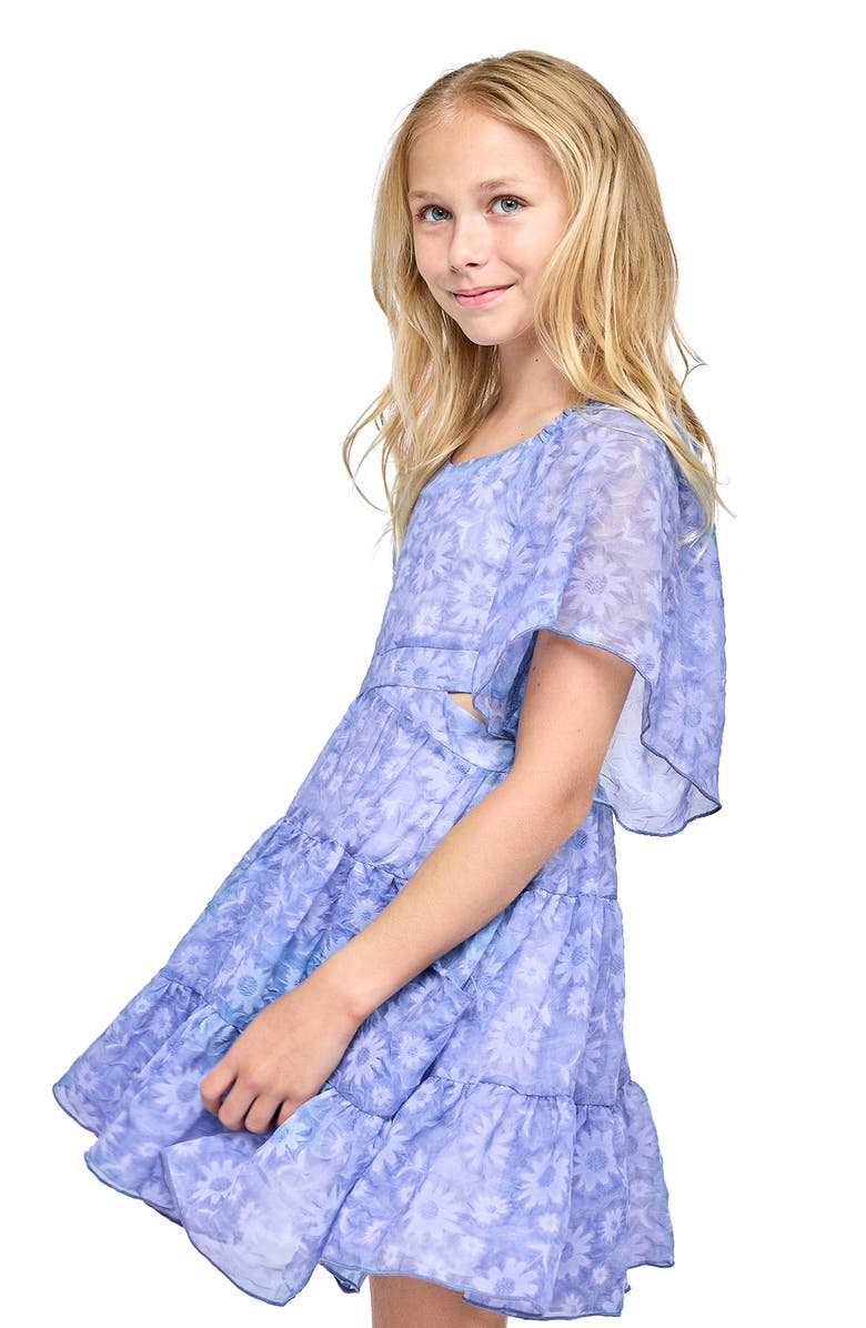 Hannah Banana Kids' Tiered Dress, Alternate, color,