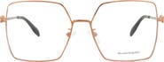 McQueen 57mm Square Optical Glasses
