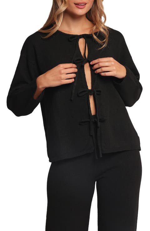 Odell Tie Cardigan & Pants Set