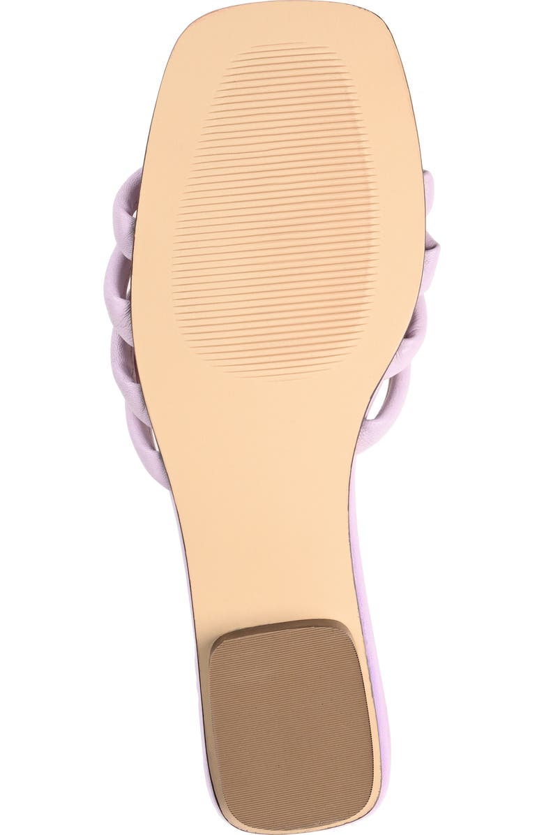 Journee Collection Cenci Strappy Slide Sandal, Alternate, color, Lilac
