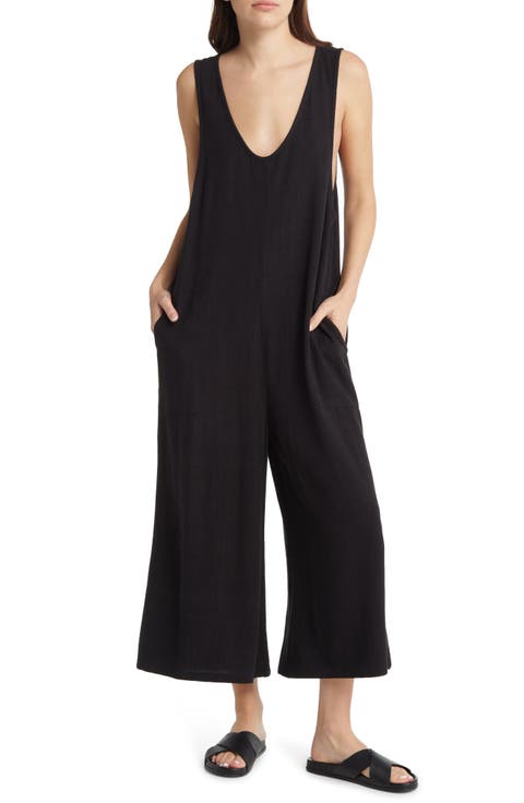 Sleeveless Wide Leg Jumpsuit