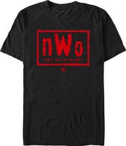 WWE Men's WWE New World Order Logo Graphic T-Shirt