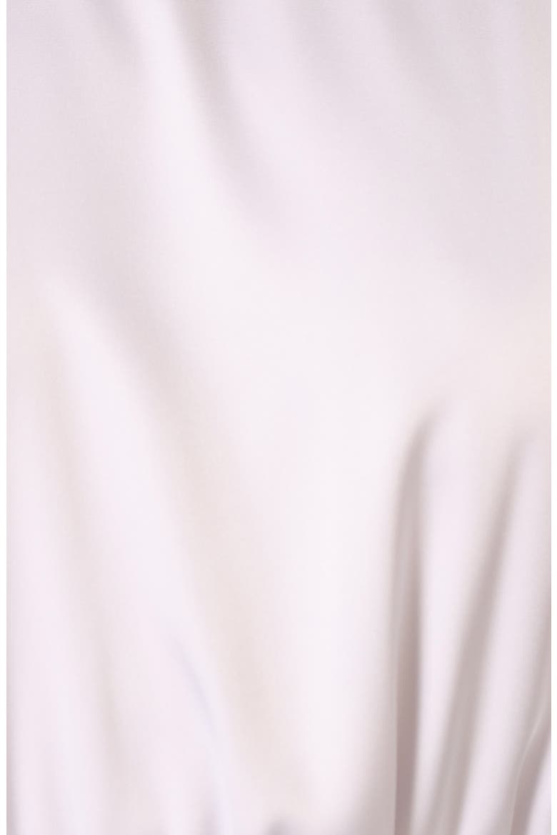 Annalise Ruffle Satin Dress, Alternate, color, WHITE