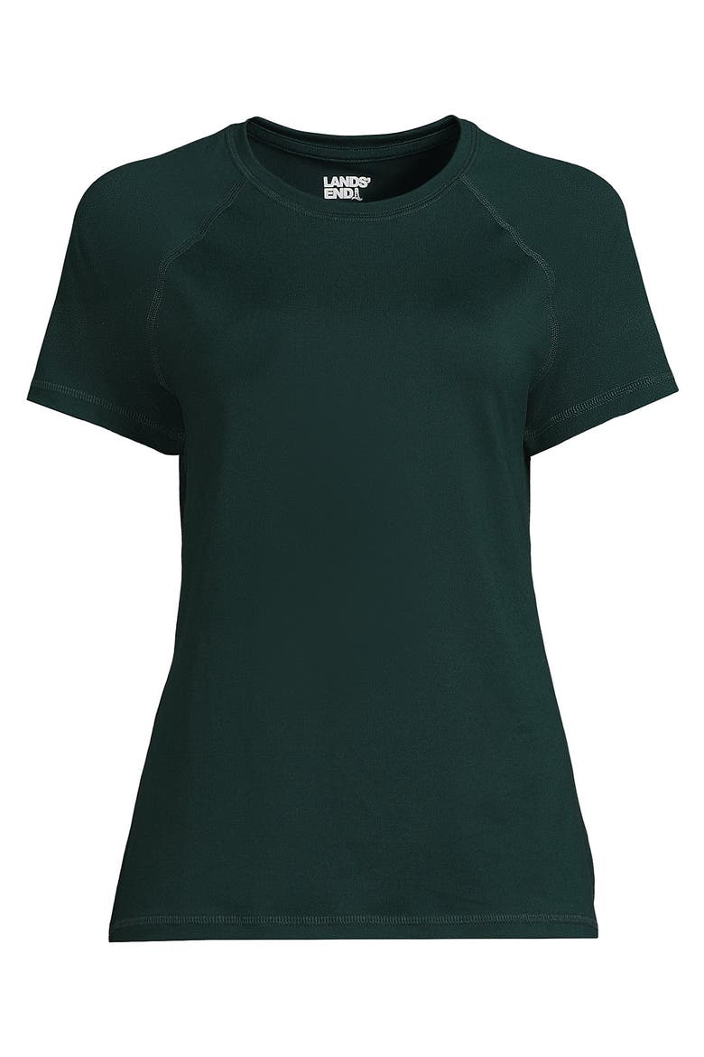 School Uniform  Short Sleeve Active Tee, Alternate, color, Evergreen