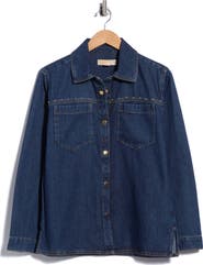 Michael Kors Studded Denim Shirt