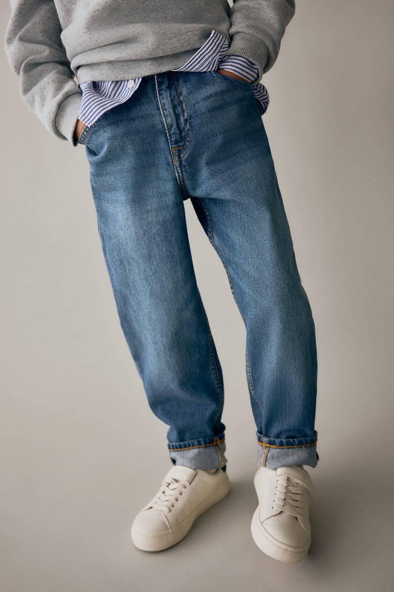 Loose Fit Jeans, Alternate, color, Denim blue