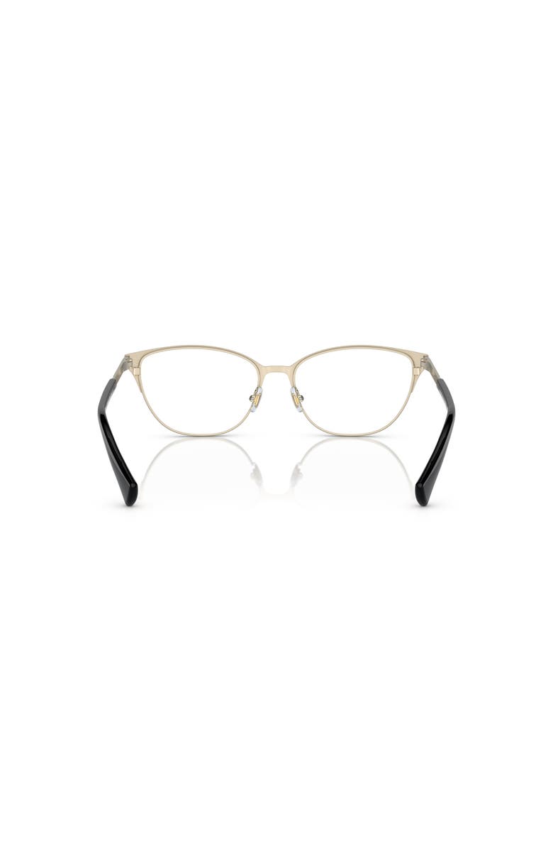 RALPH 54mm Cat Eye optical glasses, Alternate, color, Black