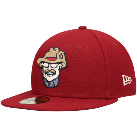 Men's New Era Red Frisco RoughRiders Authentic Collection Team Alternate 59FIFTY Fitted Hat