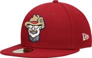 New Era Men's New Era Red Frisco RoughRiders Authentic Collection Team Alternate 59FIFTY Fitted Hat