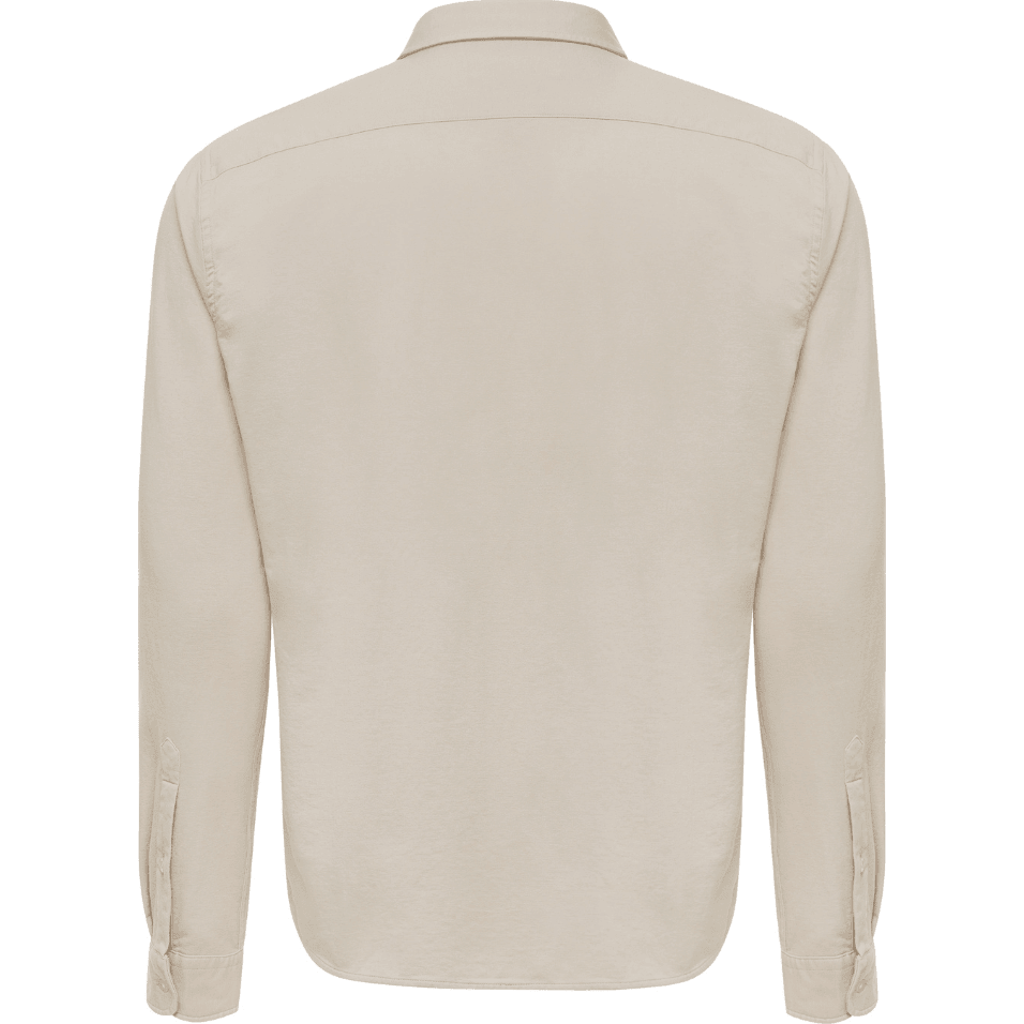 Le Club Resortwear 55% cotton and 45% elastane Le Club Mens Shirt in Beige  product