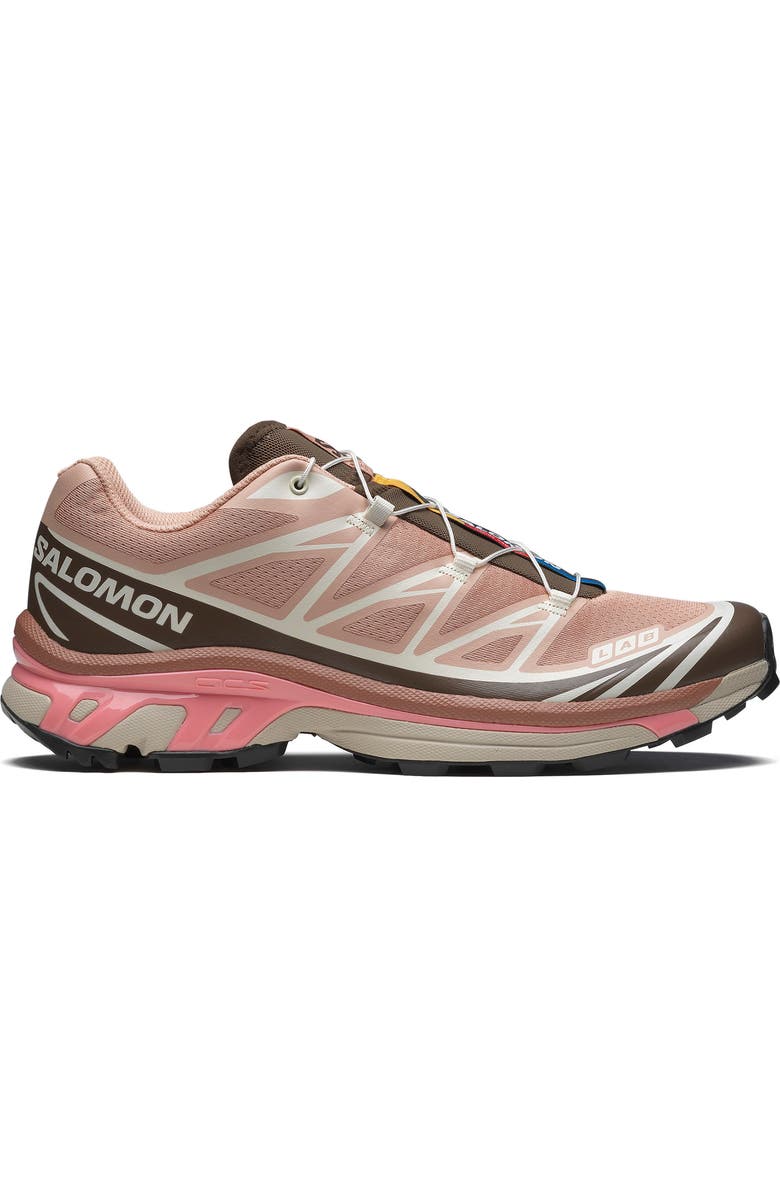 Salomon XT-6 Sneaker, Alternate, color, Mahogany Rose