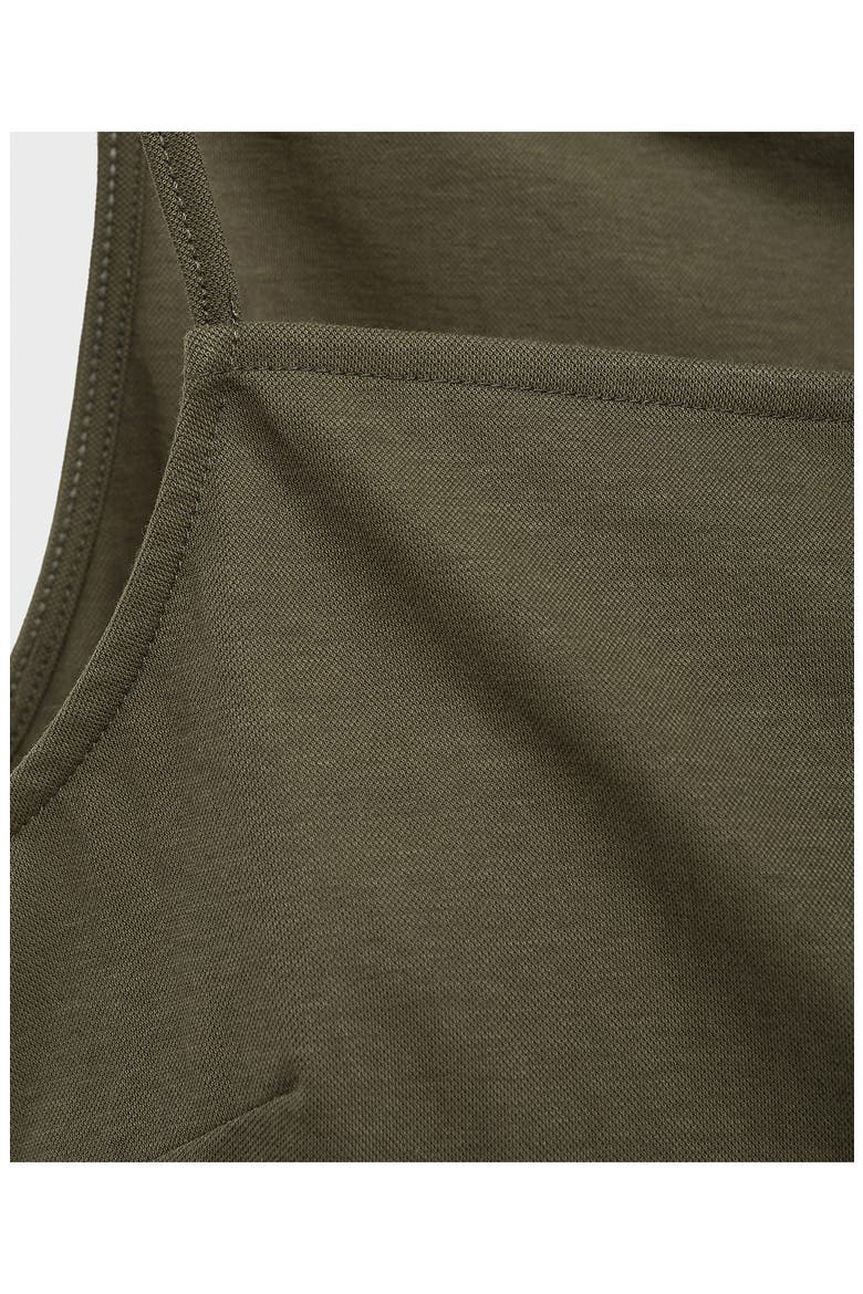 Waist Tie Camisole, Alternate, color, KHAKI GREEN