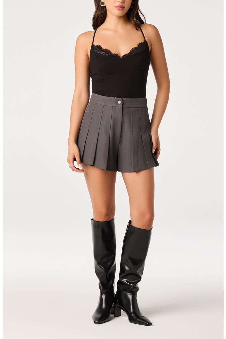 Naomi Lace Trim Camisole, Alternate, color, BLACK