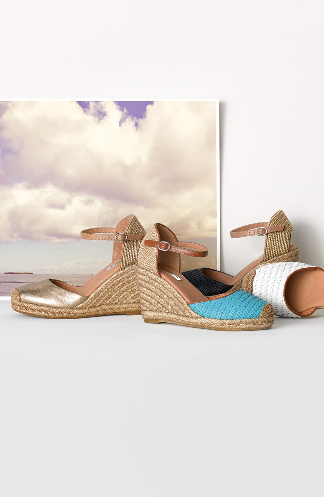 Halogen<sup>®</sup> 'Sandra' Wedge Espadrille, Main, color, 