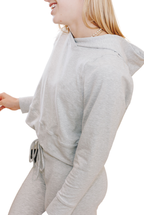 Yellowberry Uptown Jogger Pant In Heather Grey
