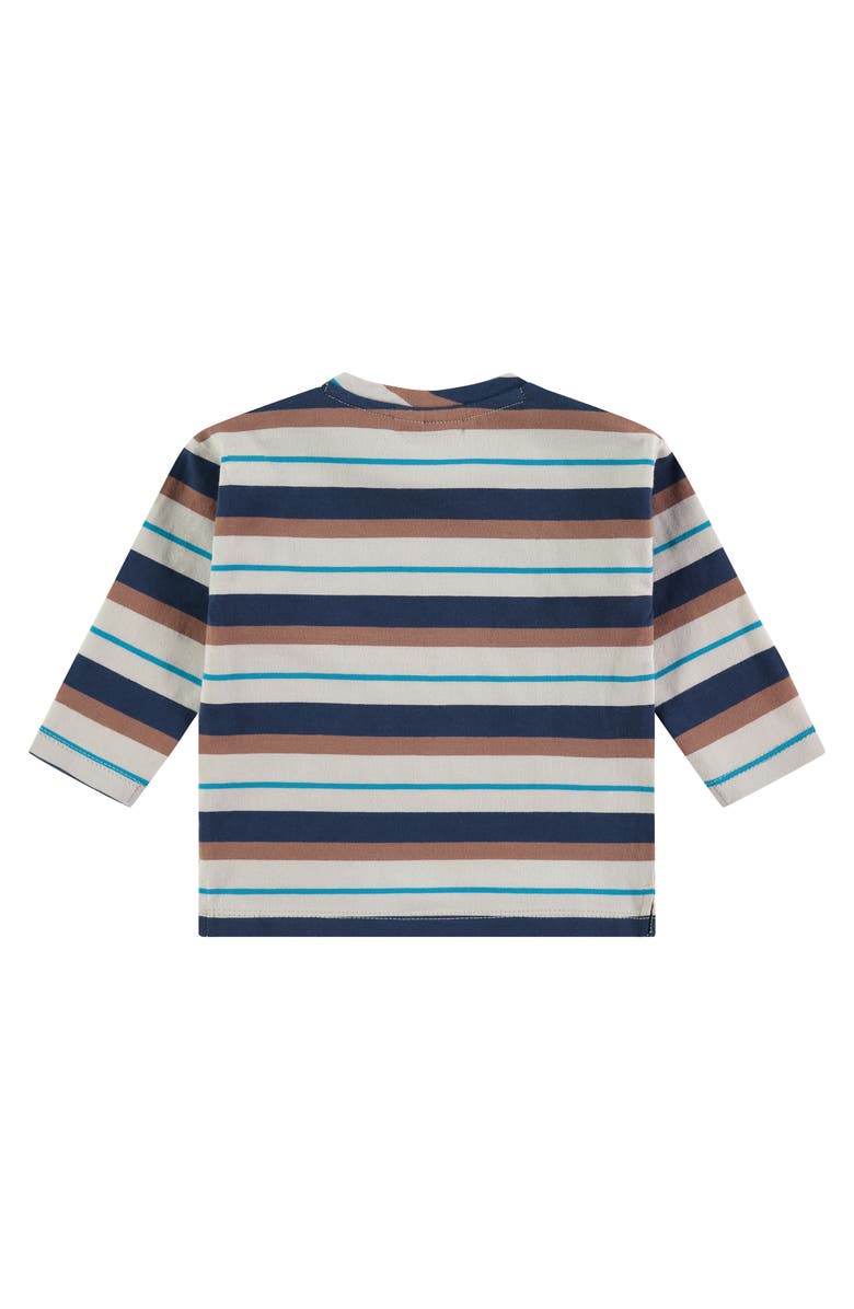 BABYFACE Multi-Tone Stripe Long Sleeve T-Shirt, Alternate, color, Blue