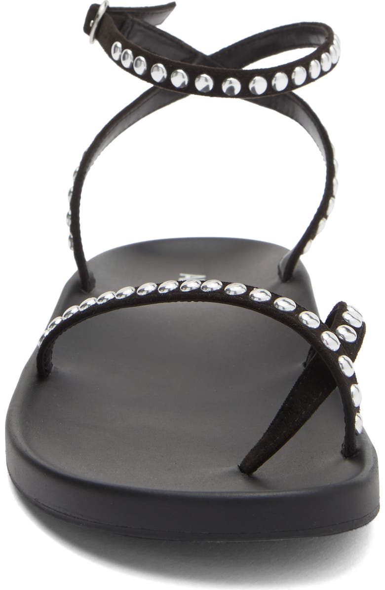 Abound Roux Studded Sandal, Alternate, color, Black Mist