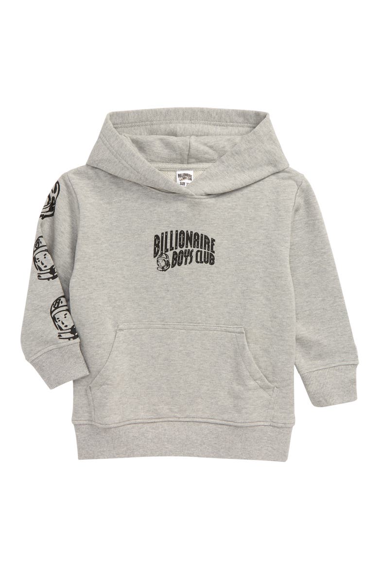 Aerospace Graphic Hoodie, Main, color, HEATHER GREY