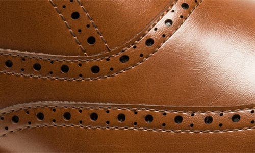 Kenneth Cole Reaction Lance Wingtip Oxford In Brown