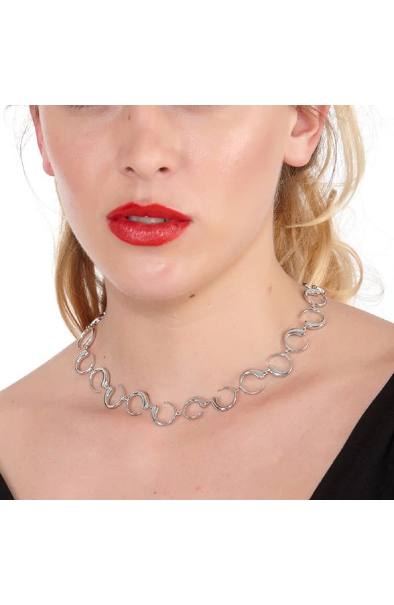 Lucy Quartermaine Luna Necklace, Alternate, color, Sterling Silver