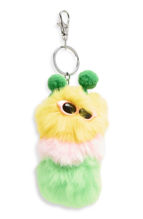 Fuzzy Caterpillar Key Chain