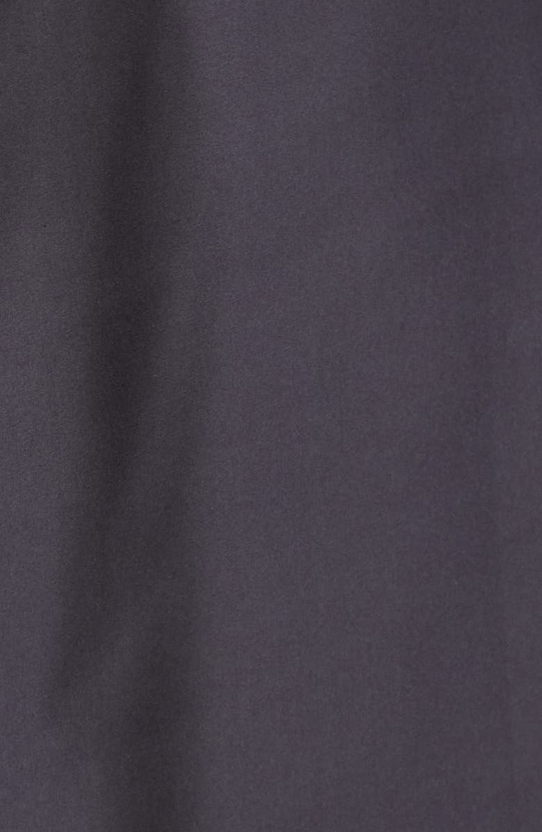 Victoria Beckham Pleated Back Fluid Silk Trench Coat, Alternate, color,