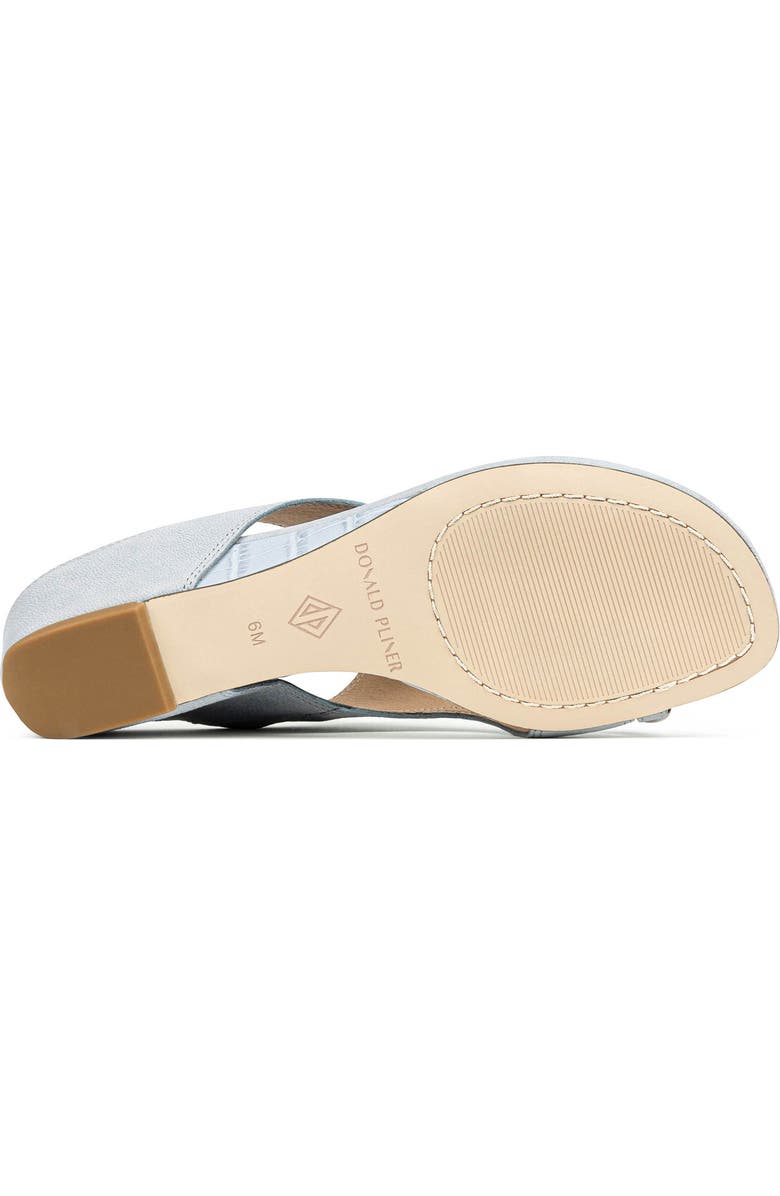 Donald Pliner Vesna Wedge Slide Sandal, Alternate, color, Light Blue