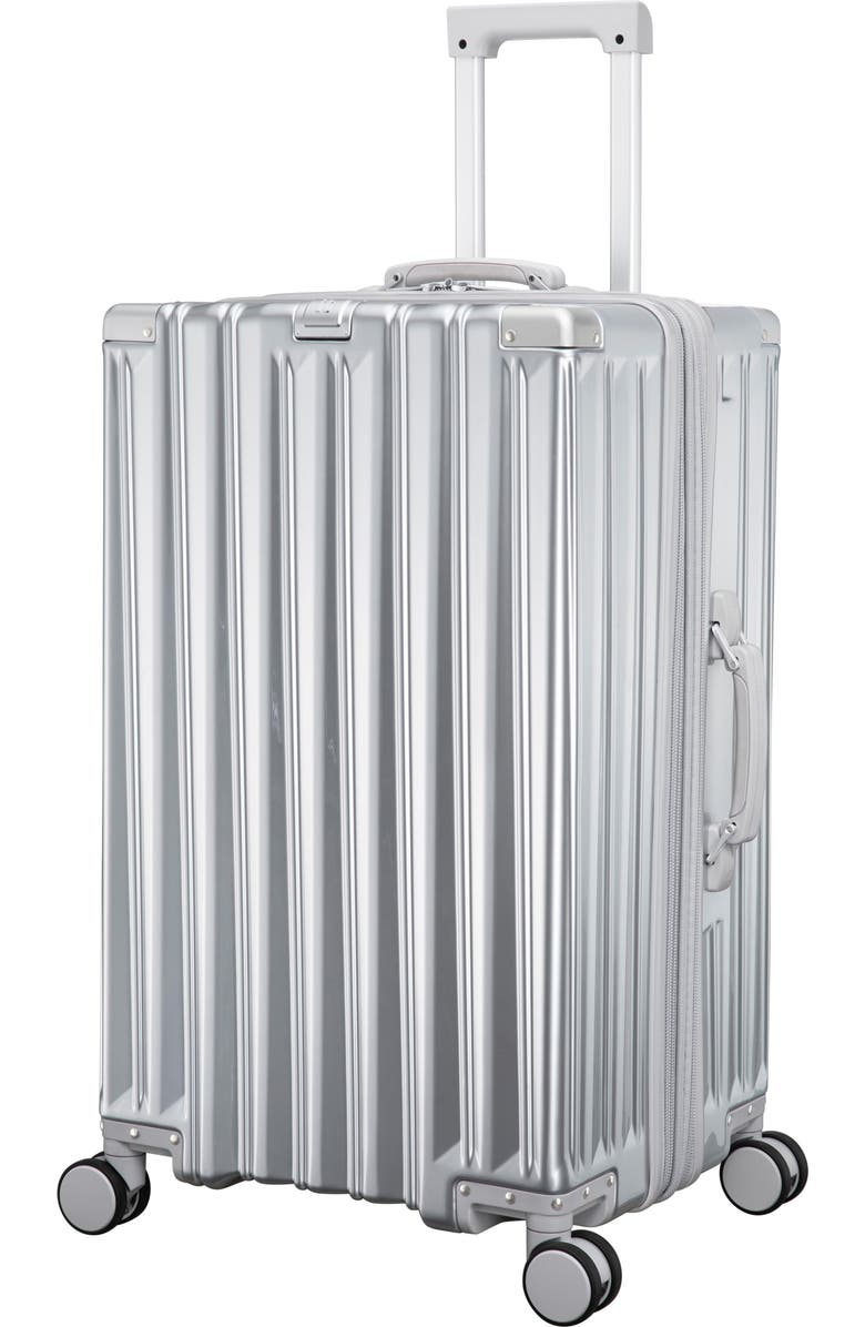 IT LUGGAGE Fasttrack 27-Inch Hardside Spinner Luggage, Main, color, Metallic Microchip