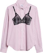 vaquera BRA T SHIRT バケラ　XG cocona ウォニョン VAQUERA Women Bra Trompe L'Oeil T-Shirt | club21 | REVERSIBLE