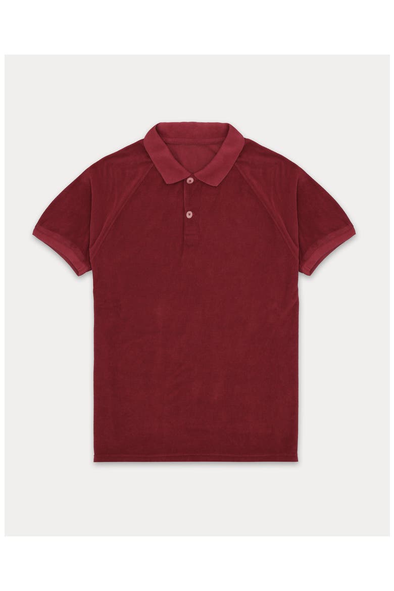 Brody Terry polo, Main, color, Purple