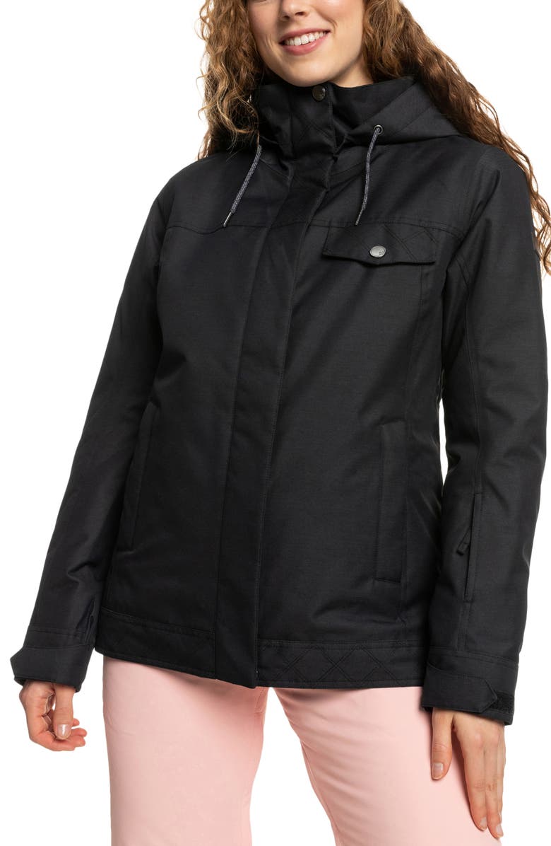 Roxy Billie Water Repellent Insulated Snow Jacket, Main, color, 