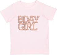 Sweet Wink Pearl BDay Girl Patch Short Sleeve T-Shirt